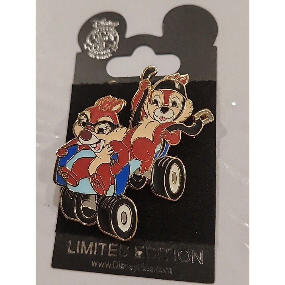 Disney pin Chip Dale Roller Skate Transportation Plane Pilots DS LE 250 69724